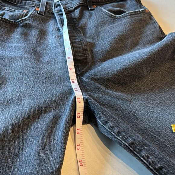 Levi's Women's High Rise Jeans - Dark Gray - Picture 4 of 10